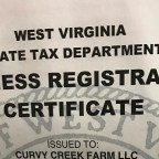 It’s official – Curvy Creek Farm!