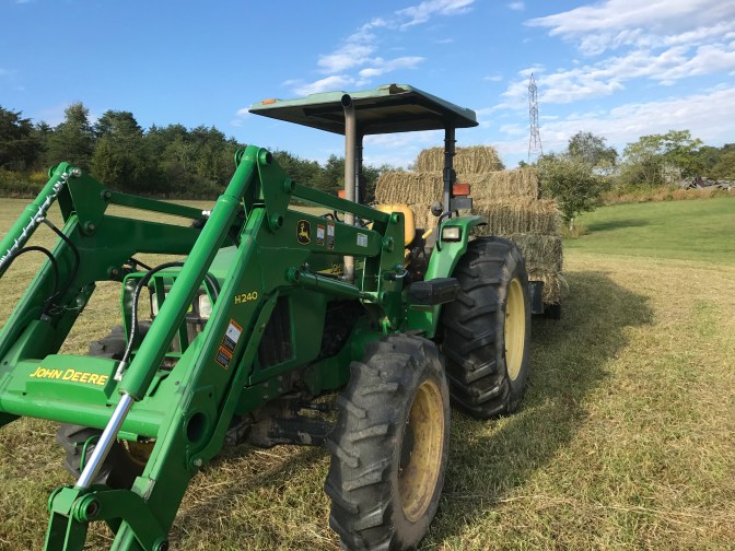 John Deere loaded up