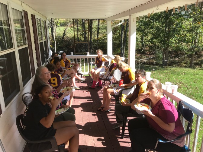 soccer farm porch