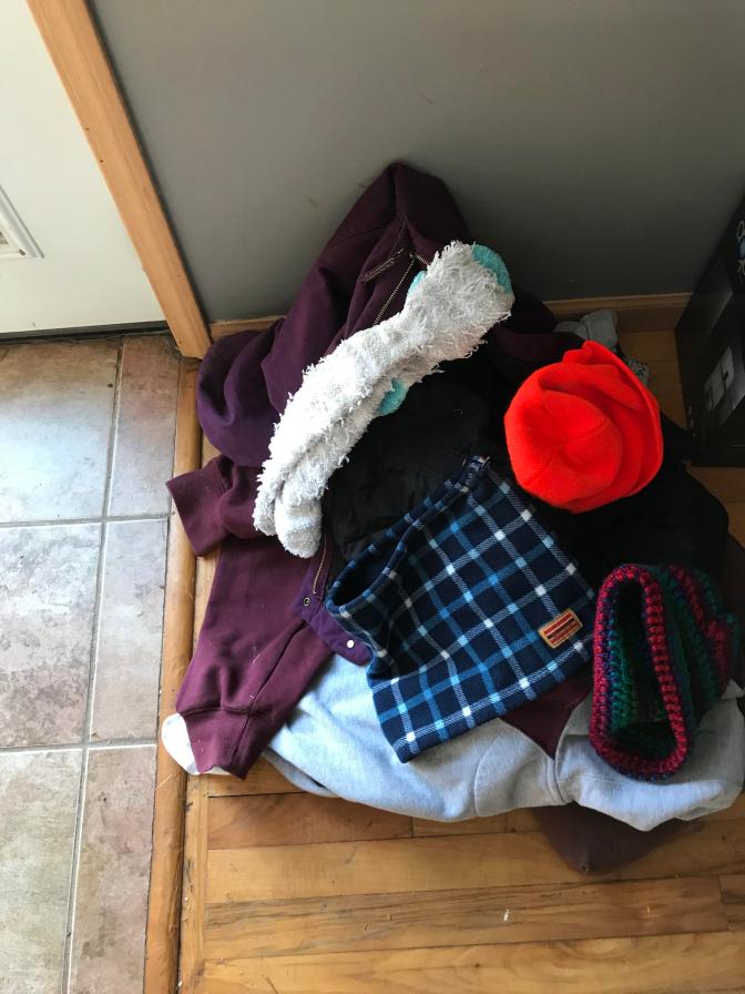 heap of clothes