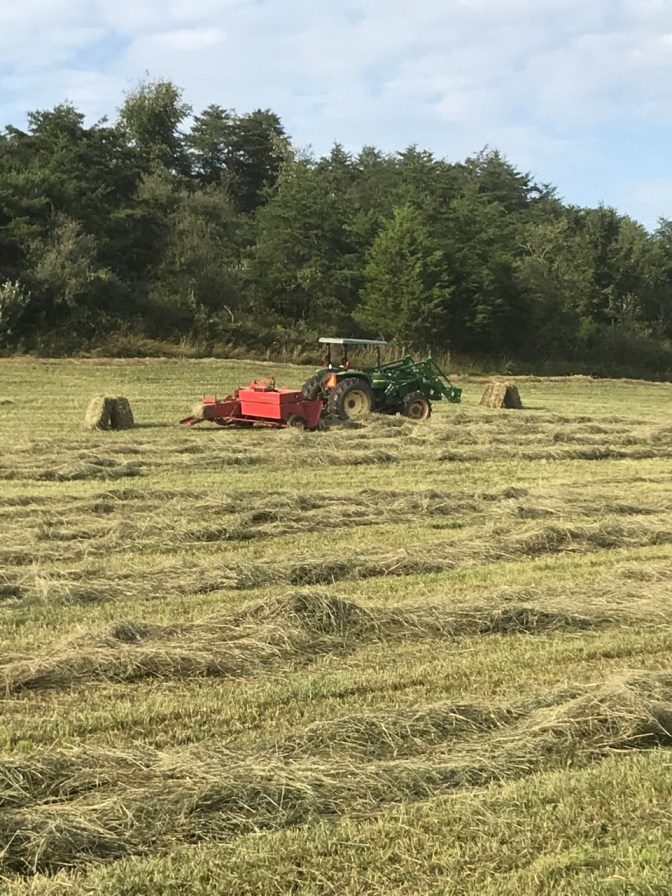 tractor baler